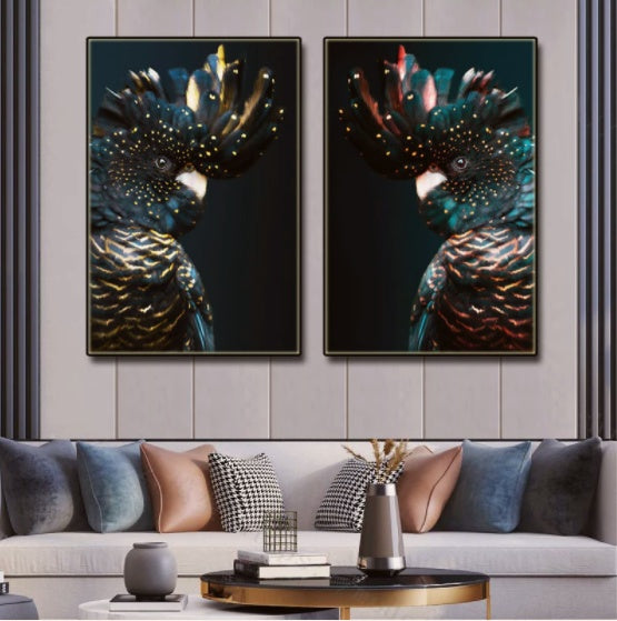 Animal Print Canvas Wall Art