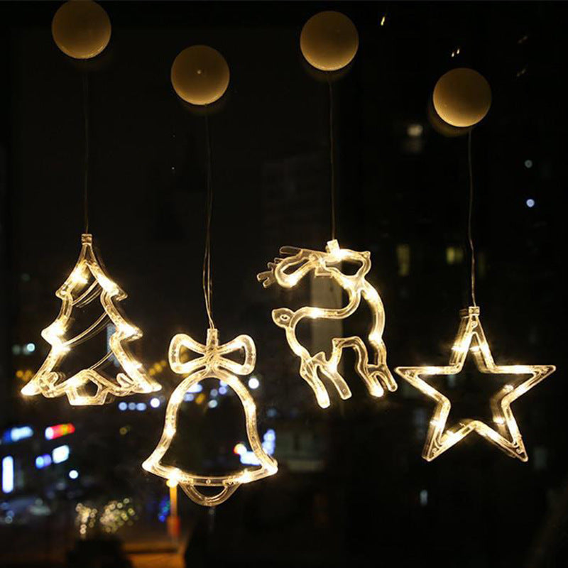 Christmas LED Suction Cup Window Lights
