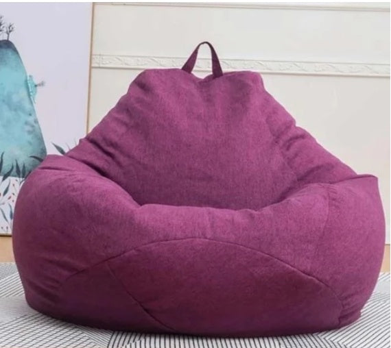 Soft Velvet Giant Bean Bag Chair