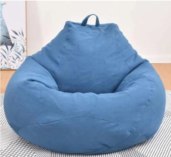 Soft Velvet Giant Bean Bag Chair