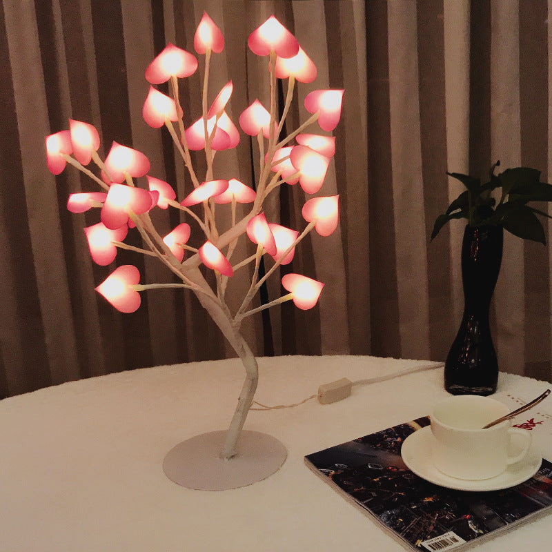 LED Cherry Blossom Wire Garland Lights