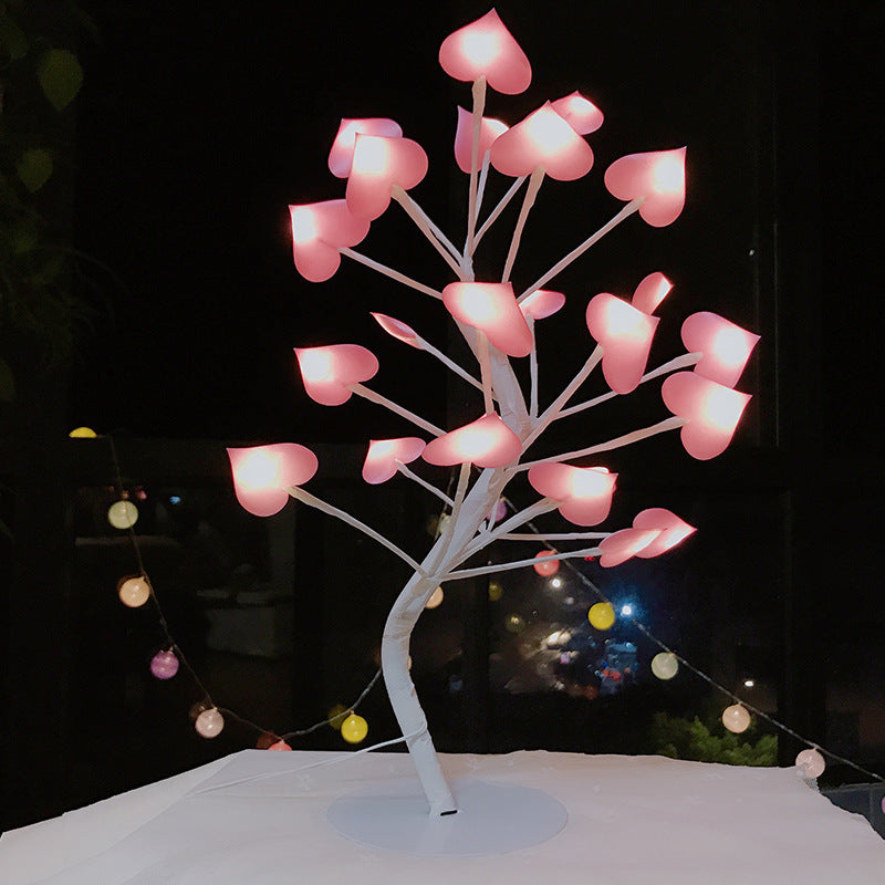 LED Cherry Blossom Wire Garland Lights