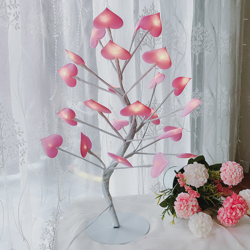 LED Cherry Blossom Wire Garland Lights