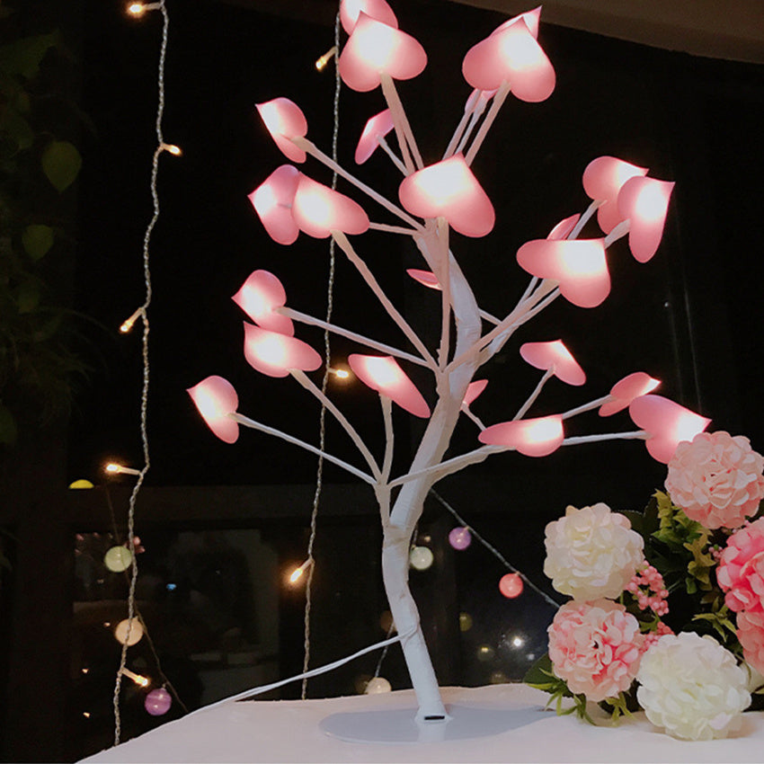 LED Cherry Blossom Wire Garland Lights