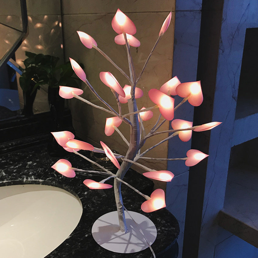 LED Cherry Blossom Wire Garland Lights