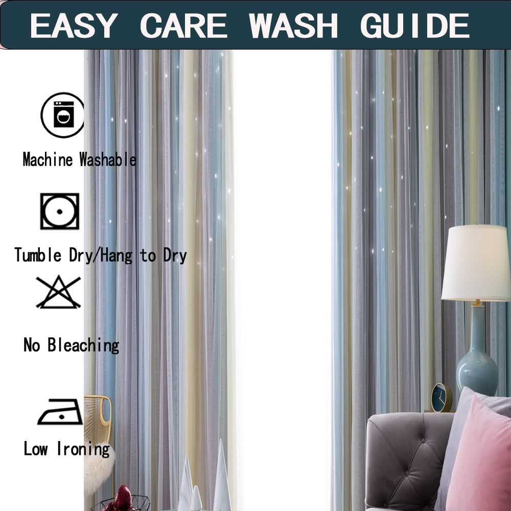 Easy Install Blackout Curtains