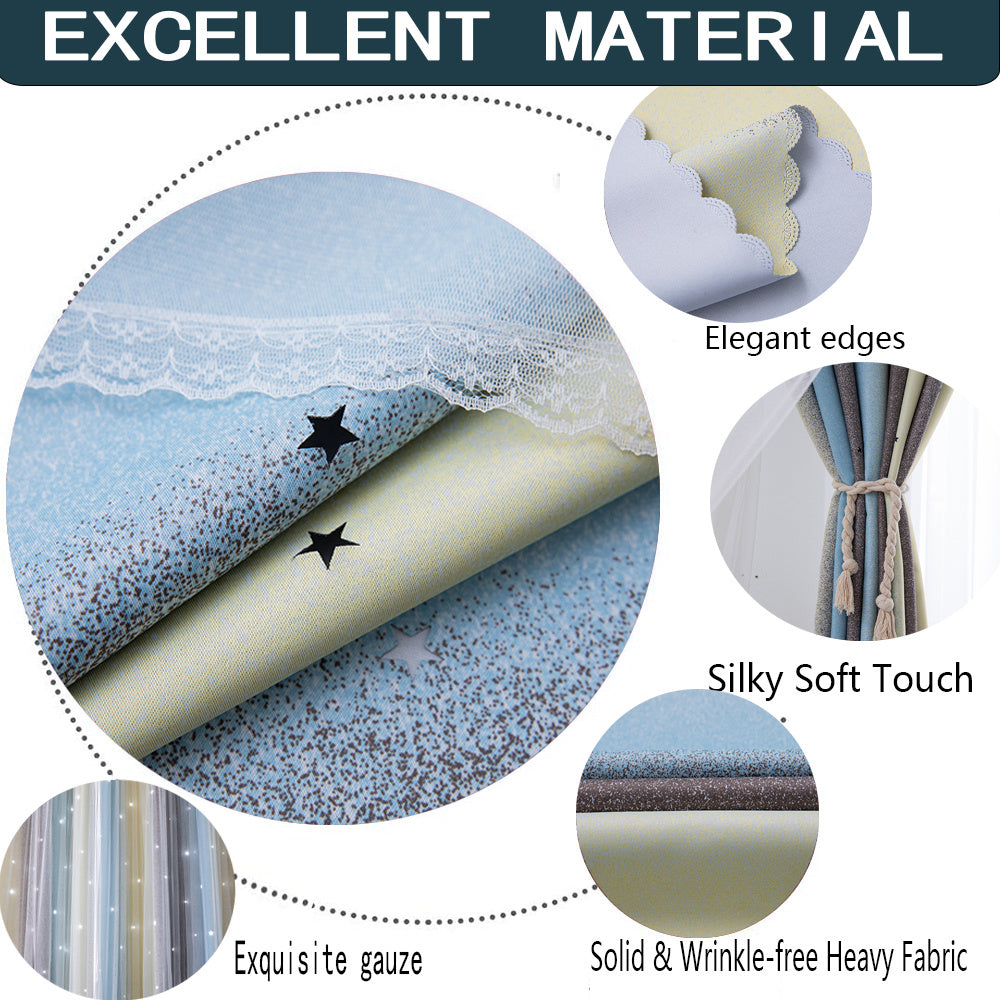 Easy Install Blackout Curtains