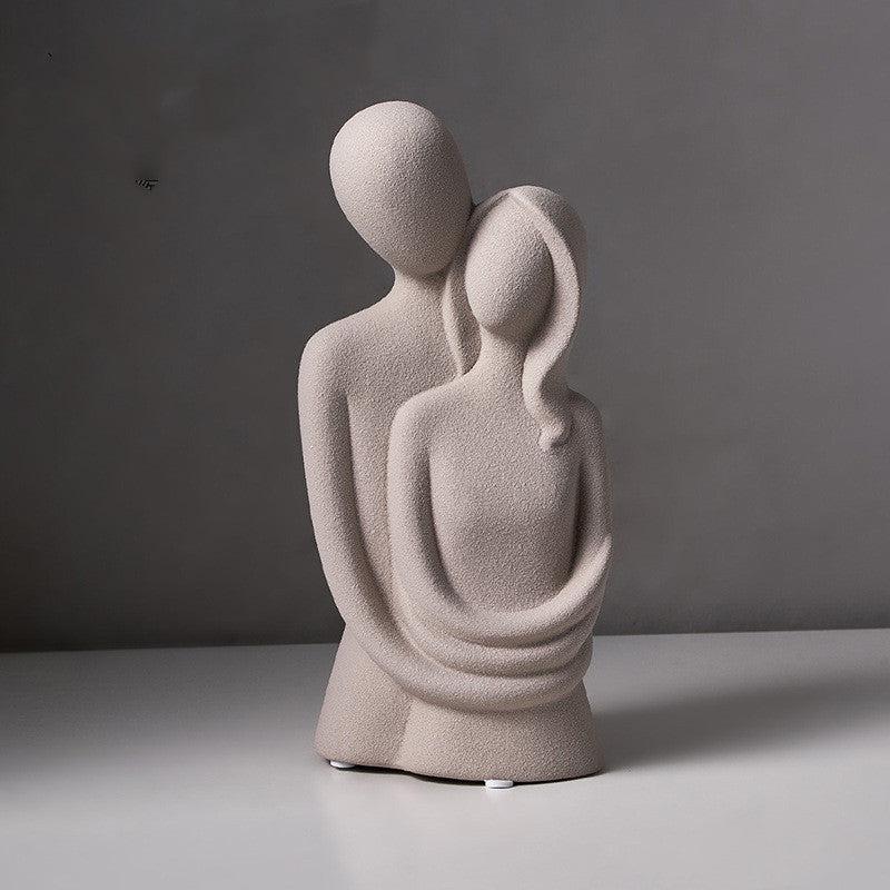 Nordic Abstract Figure Sculpture