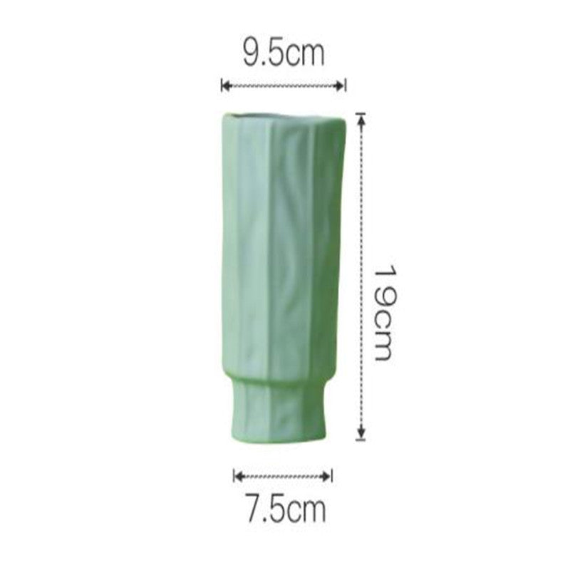 Nordic Morandi Ceramic Vase