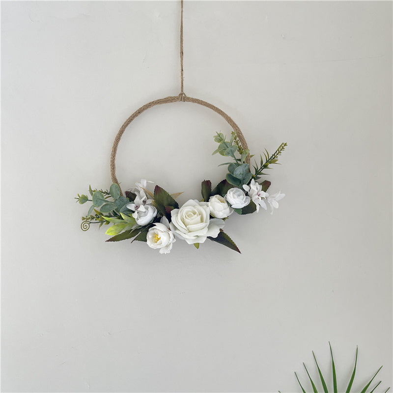 Rose Garland Wall Hanging