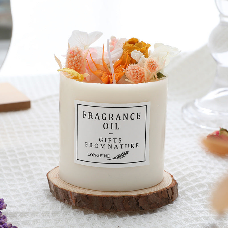 Dried Flower Aromatherapy Candle