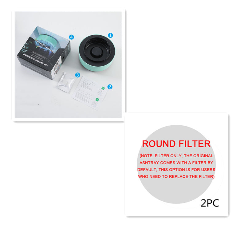 Automatic Smoke Removal Air Purifier Ashtray