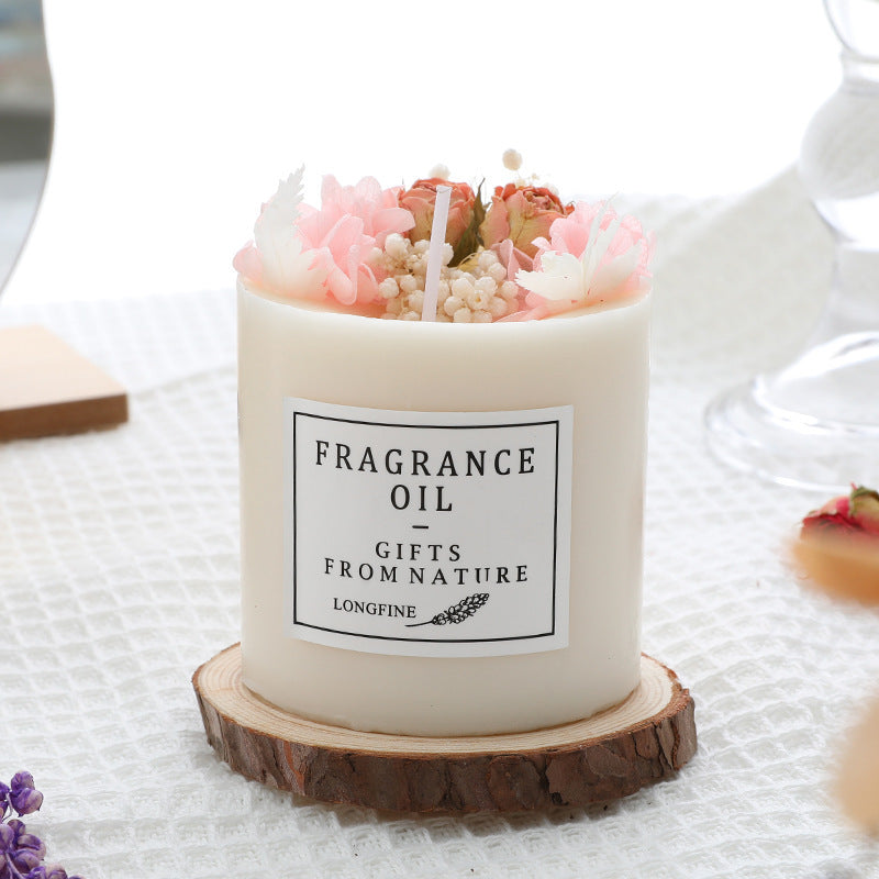 Dried Flower Aromatherapy Candle