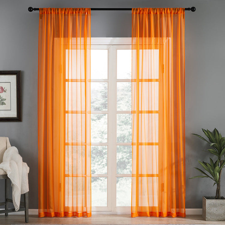 Modern Cotton & Linen Window Sheer