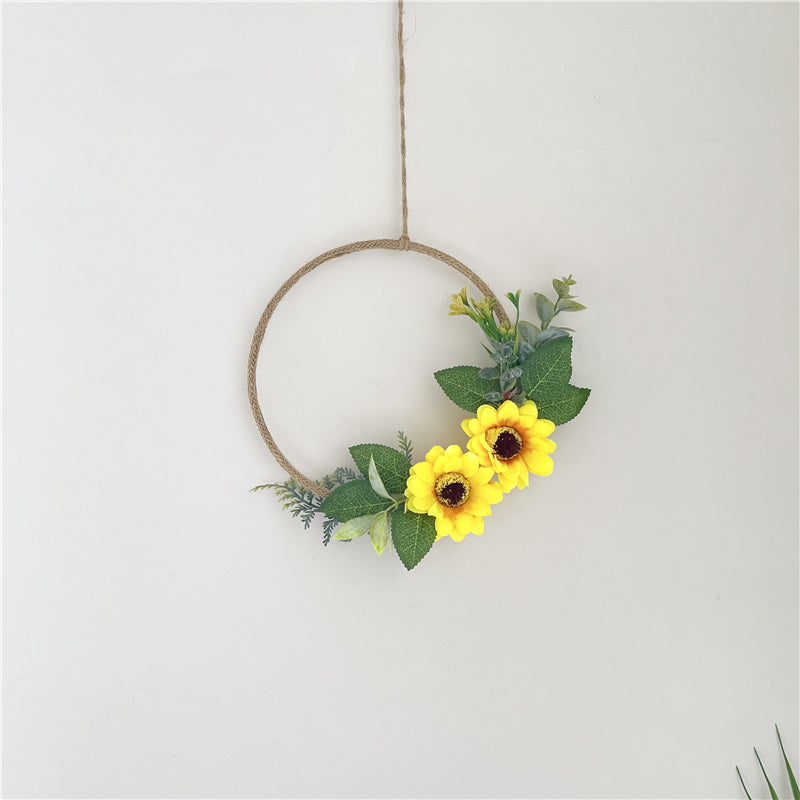 Rose Garland Wall Hanging