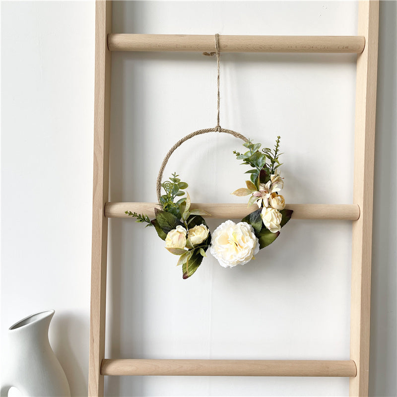 Rose Garland Wall Hanging