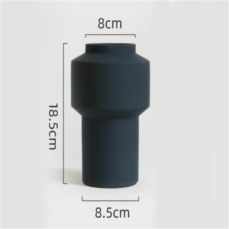 Nordic Morandi Ceramic Vase