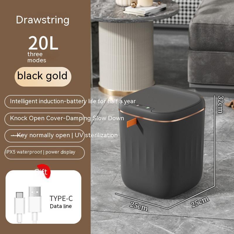 Automatic Smart Trash Can with Motion Sensor Lid