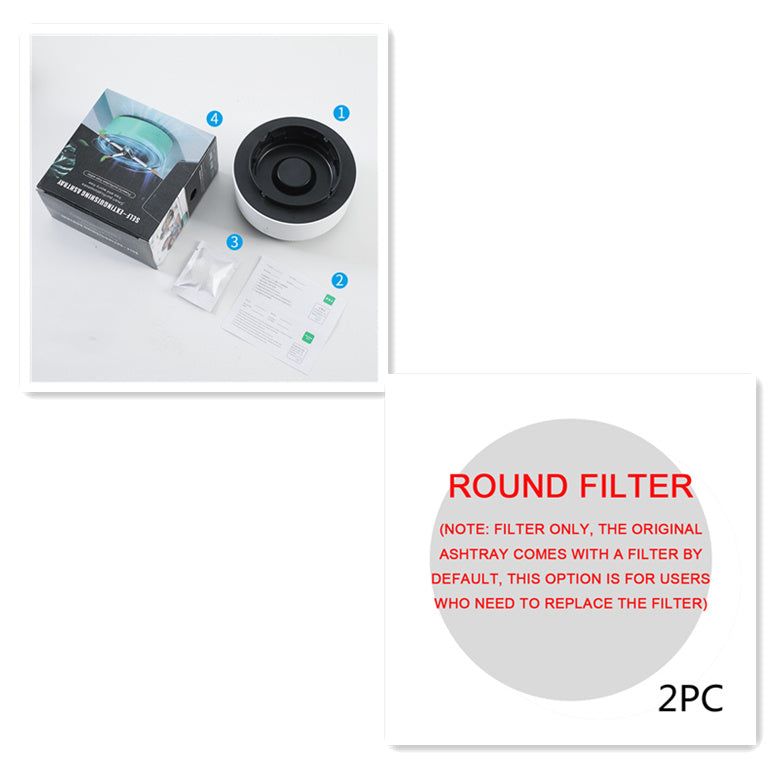 Automatic Smoke Removal Air Purifier Ashtray
