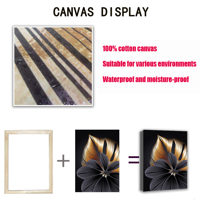 5-Piece Moraine Lake & Mountain Canvas Wall Art