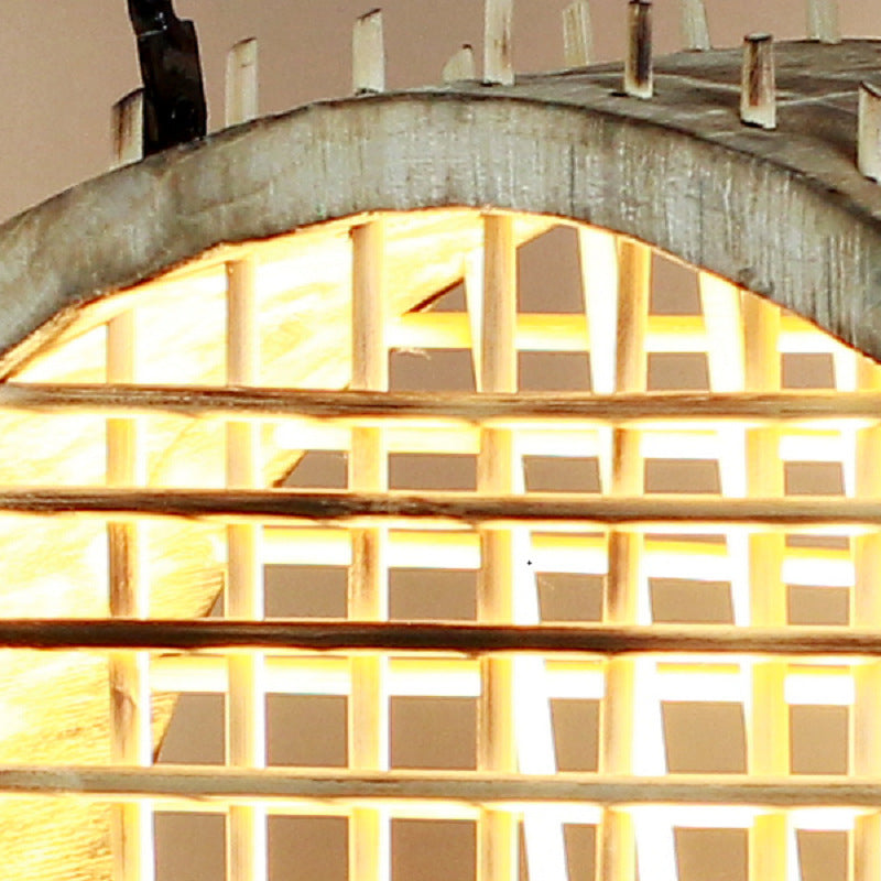 Handmade Wooden Decorative Lamp