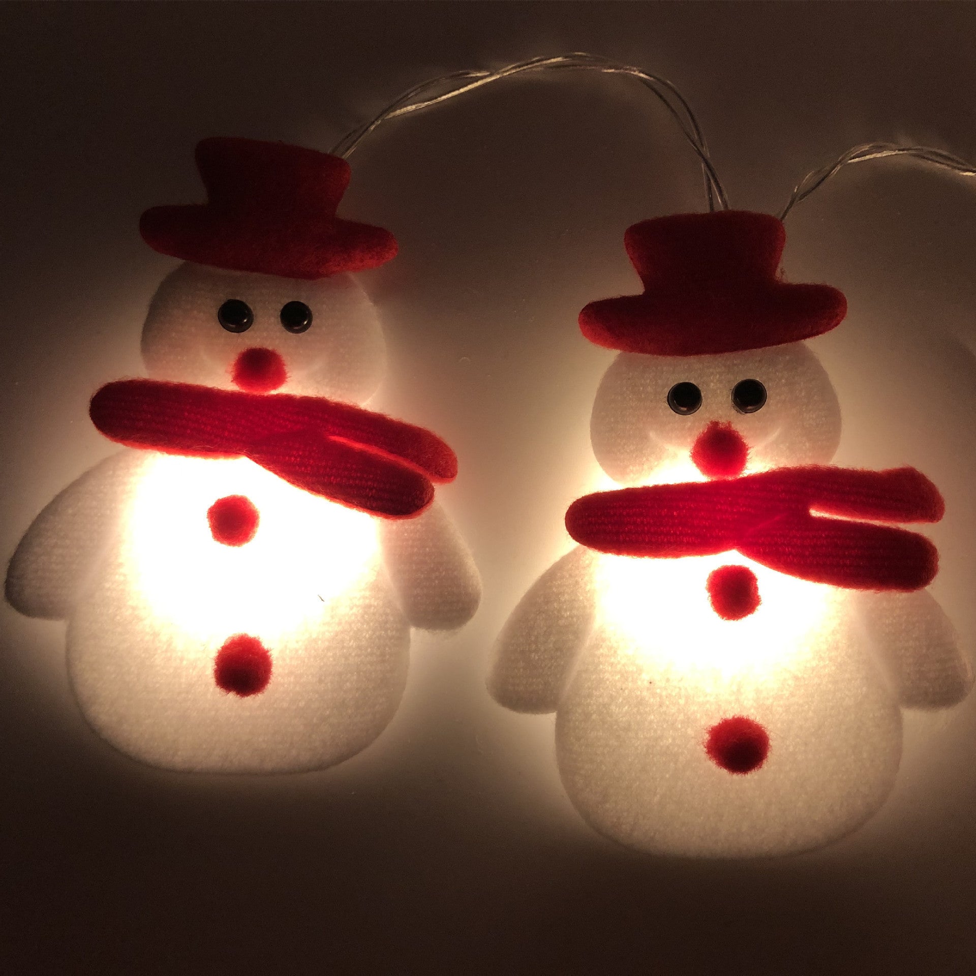 Christmas LED Snowman String Lights