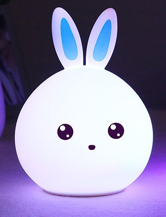 Cute Rabbit Silicone Night Light