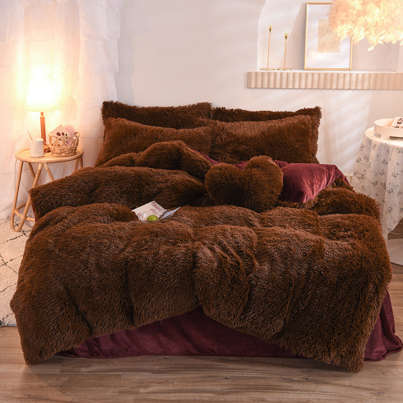 Luxury Plush Fleece Bedding Set