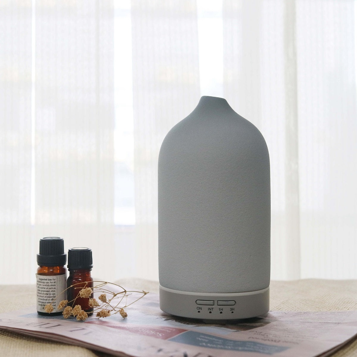 Ceramic Ultrasonic Aroma Diffuser & Humidifier