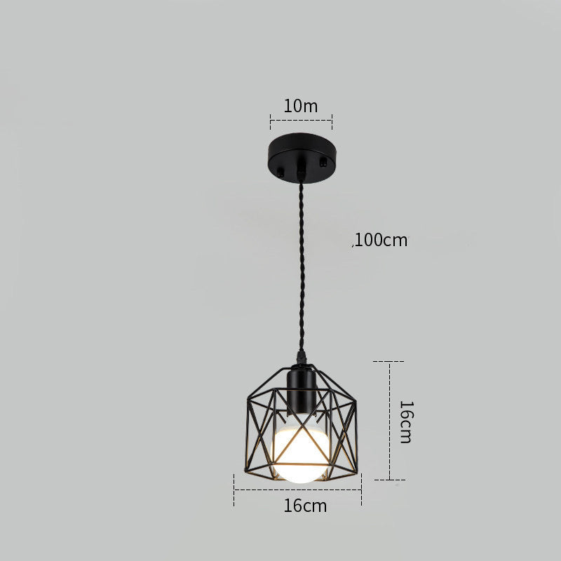 Modern Wrought Iron LED Table & Hanging Lamp