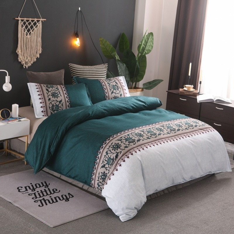 Minimalist Plain Bedding Set