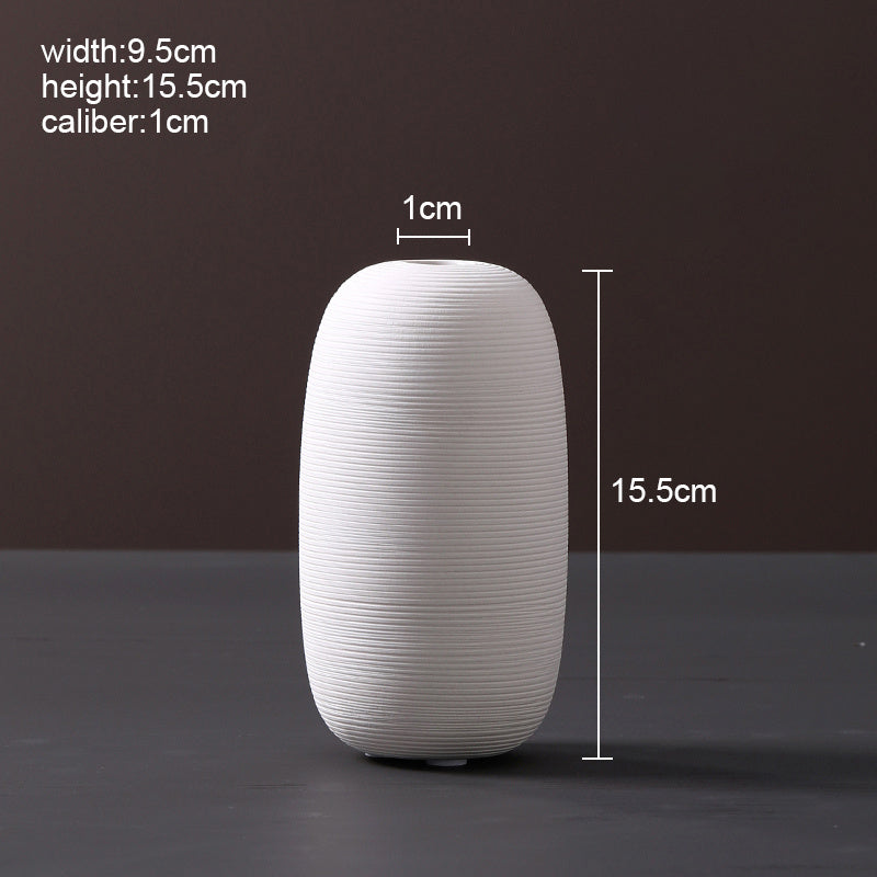 Nordic Scandinavian Ceramic Vase