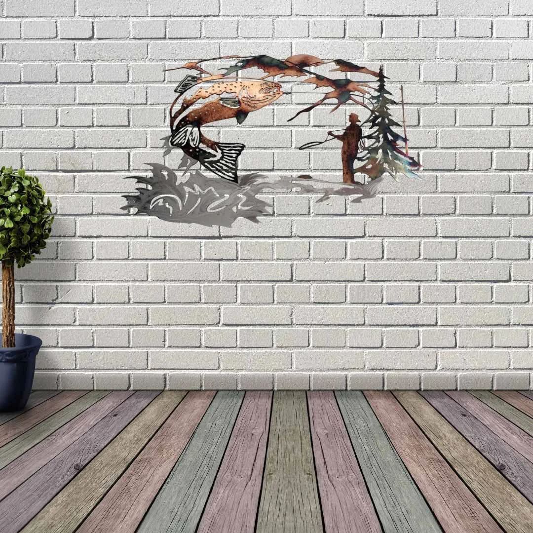 Mallard Duck Alloy Wall Art