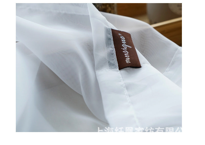 Modern Cotton & Linen Window Sheer