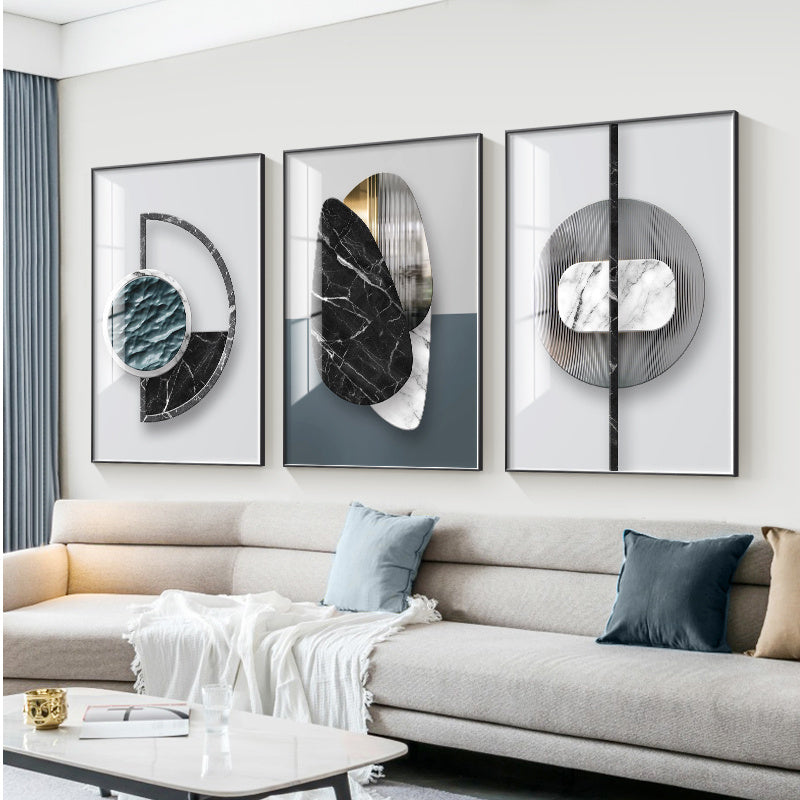 Abstract Geometric Canvas Wall Art