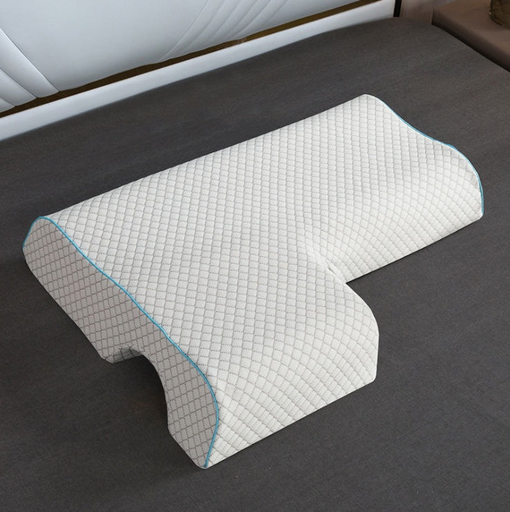 Couples Cuddle Pillow with Memory Foam Support