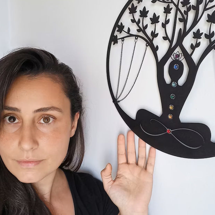 Handmade Yoga Meditation Wall Hanging