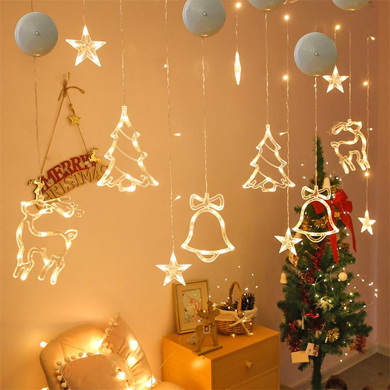 Christmas LED Suction Cup Window Lights