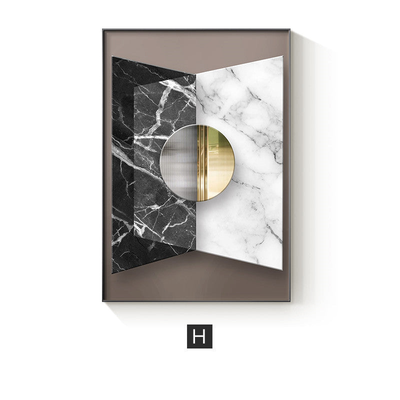 Abstract Geometric Canvas Wall Art
