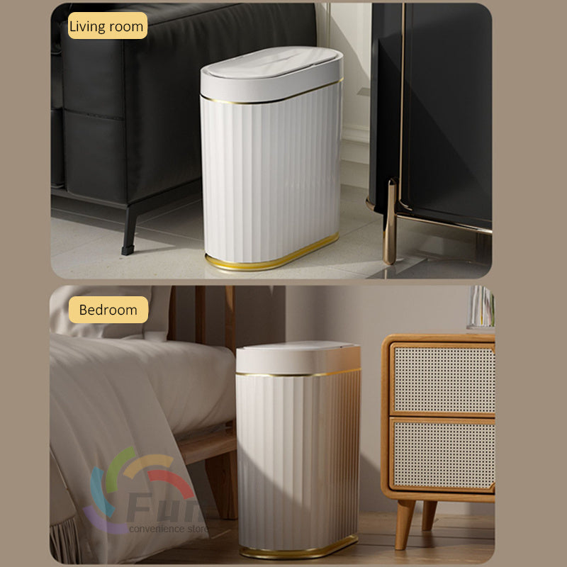 Automatic Smart Trash Can with Motion Sensor Lid