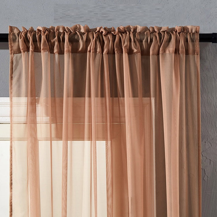 Modern Cotton & Linen Window Sheer