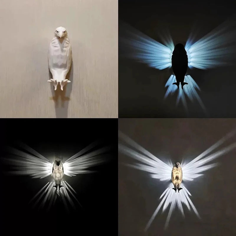 Modern 3D Animal Wall Lamp