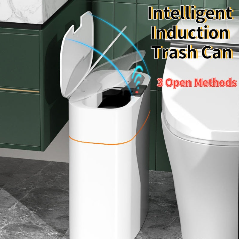 Automatic Smart Trash Can with Motion Sensor Lid