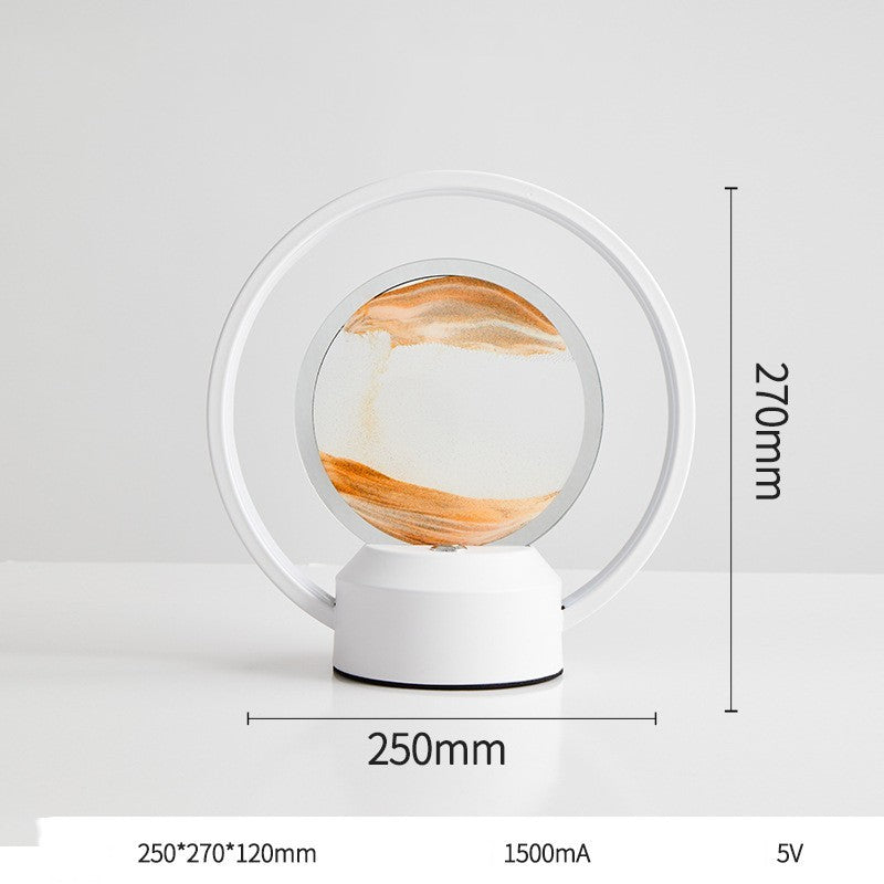 Minimalist 3D LED Glass Table Lamp