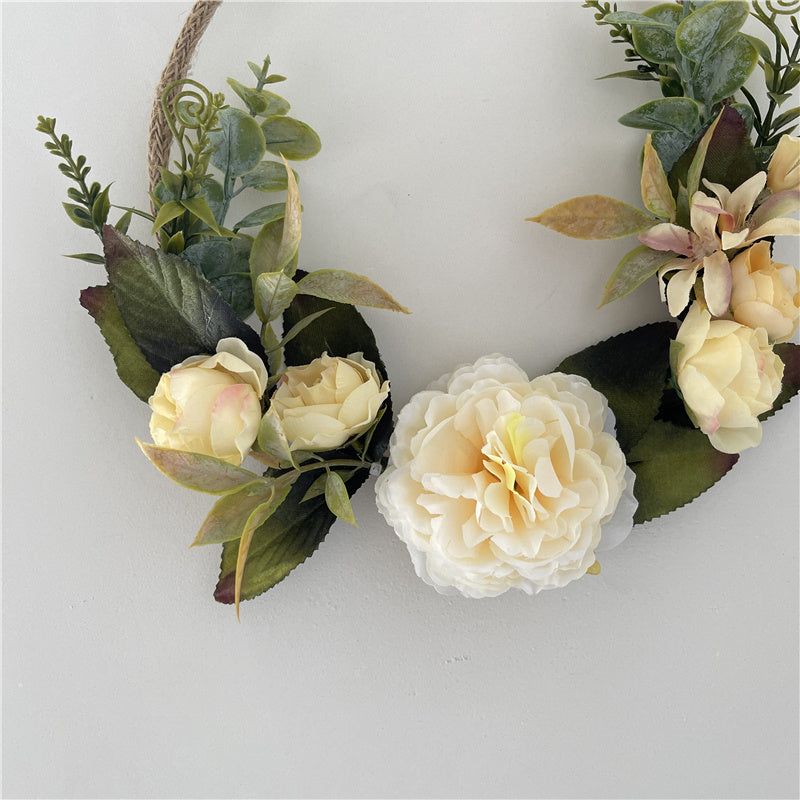 Rose Garland Wall Hanging