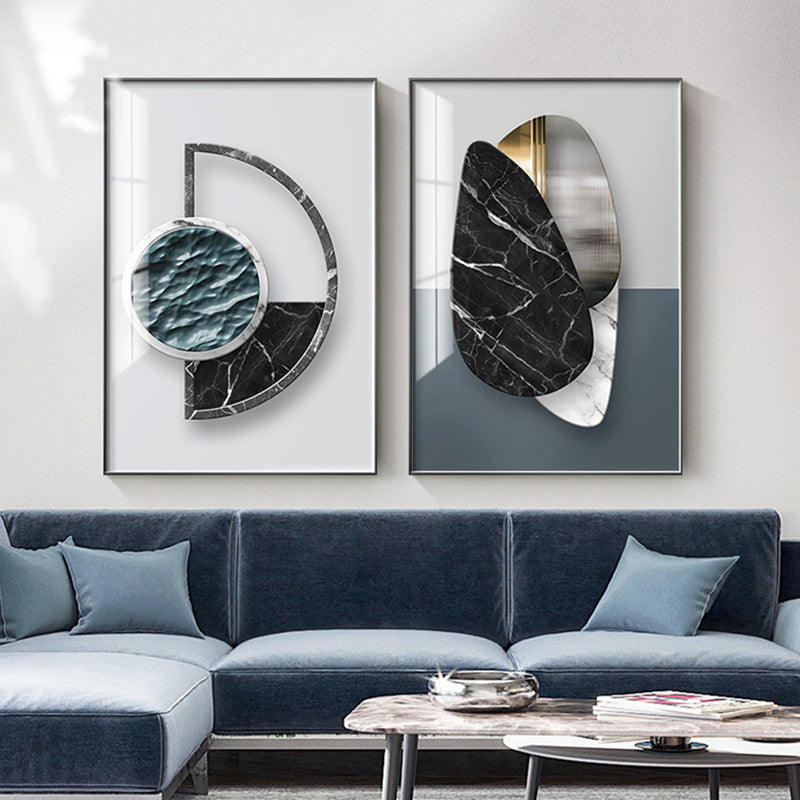 Abstract Geometric Canvas Wall Art