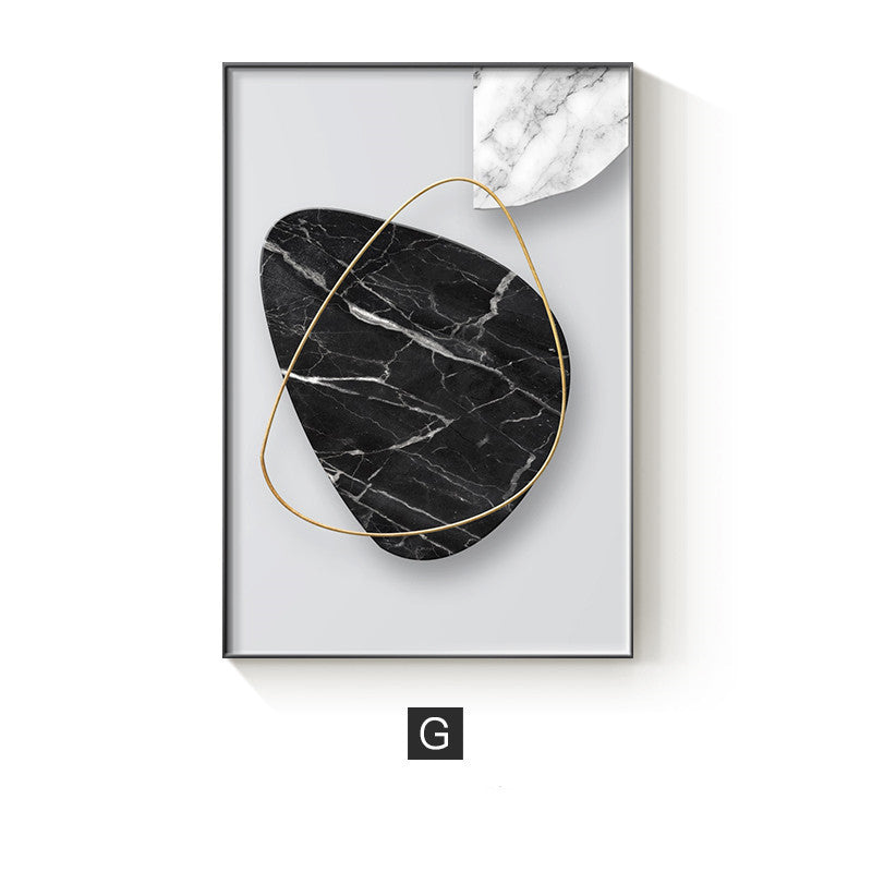 Abstract Geometric Canvas Wall Art