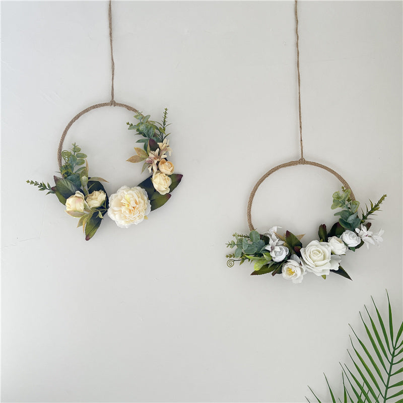 Rose Garland Wall Hanging