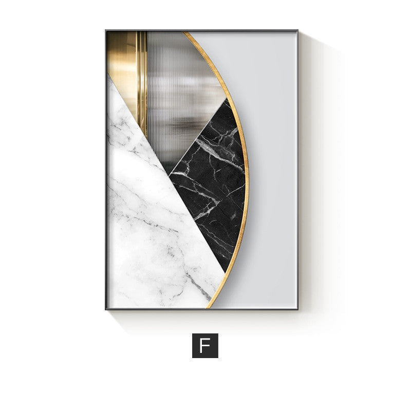 Abstract Geometric Canvas Wall Art