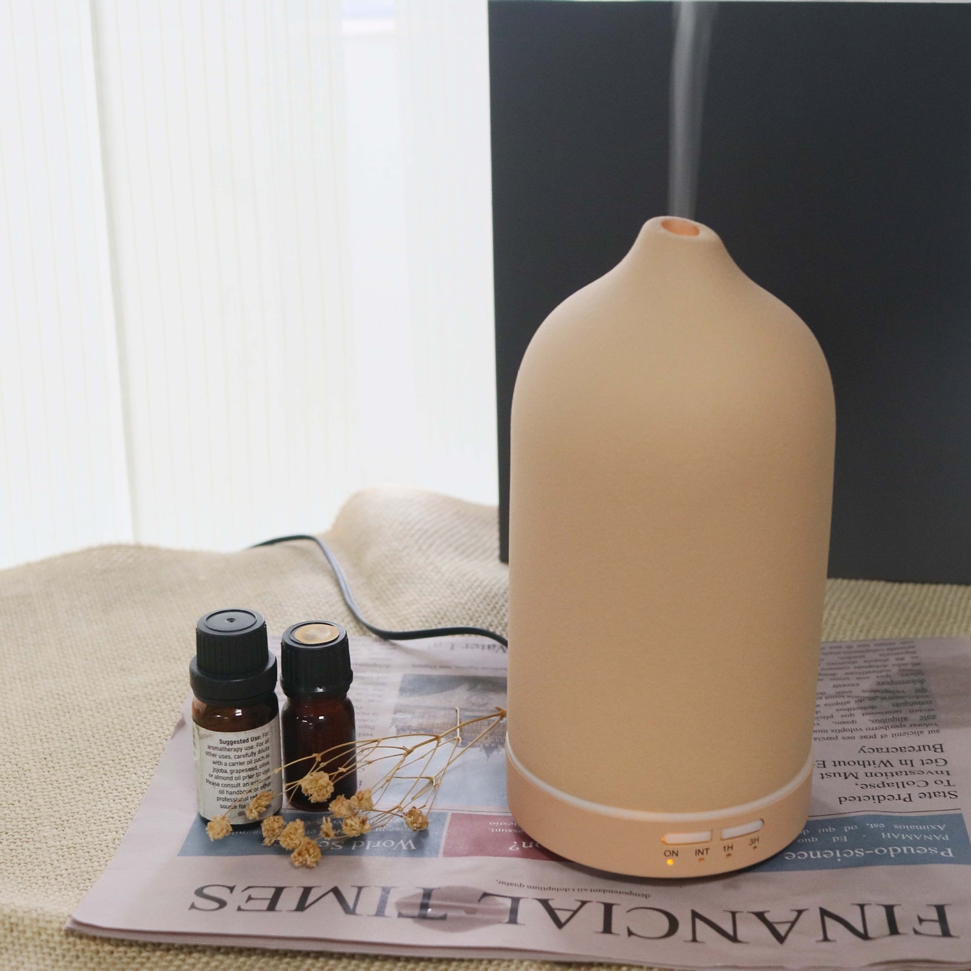 Ceramic Ultrasonic Aroma Diffuser & Humidifier